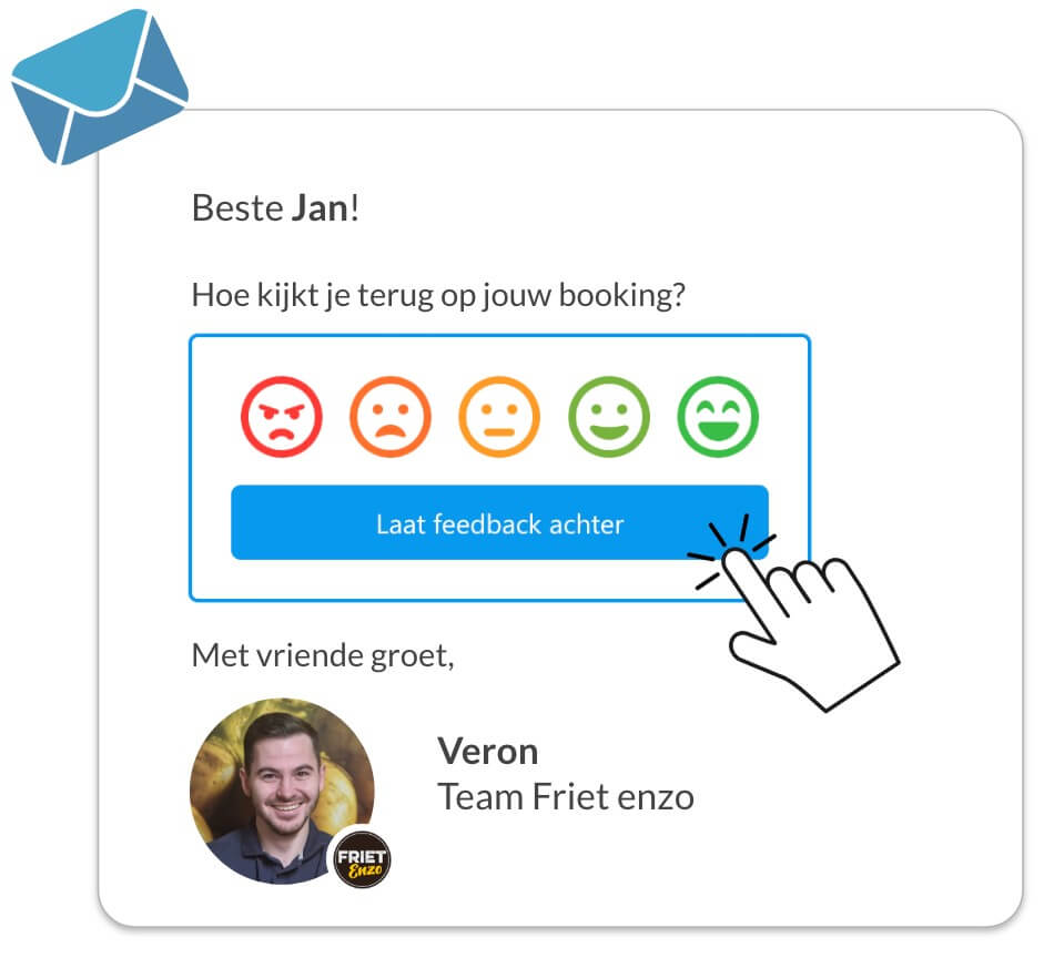 friet enzo feedback email template
